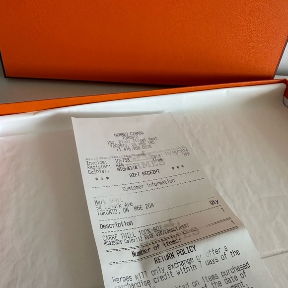 Hermes Carré 90 “Perspective Cavalière” silk scarf - Picture 8 of 12